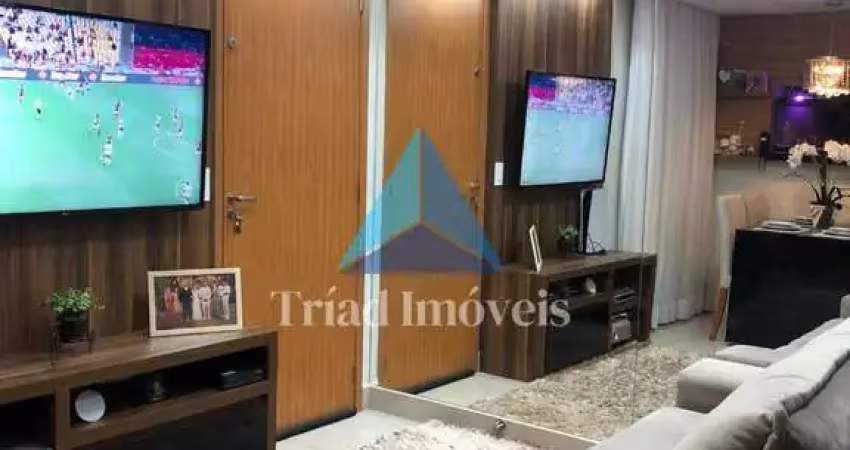 Apartamento com 2 dormitórios à venda, 42 m² por r$ 235.000 - jardim terramérica iii - americana/sp