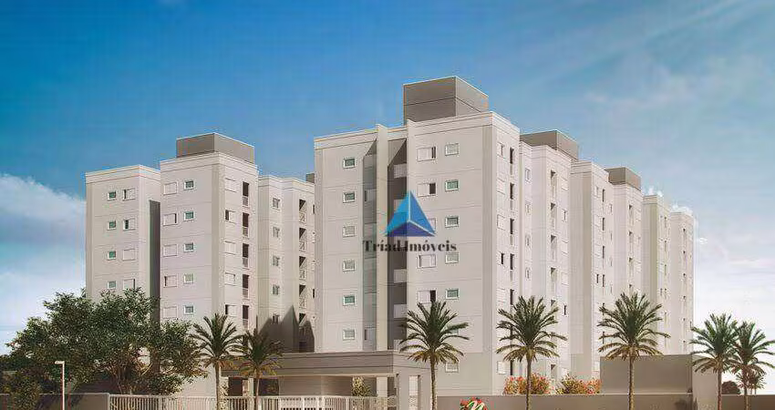 Apartamento com 2 dormitórios para alugar, 49 m² por R$ 2.300,00/mês - Manacás - Santa Bárbara D'Oeste/SP