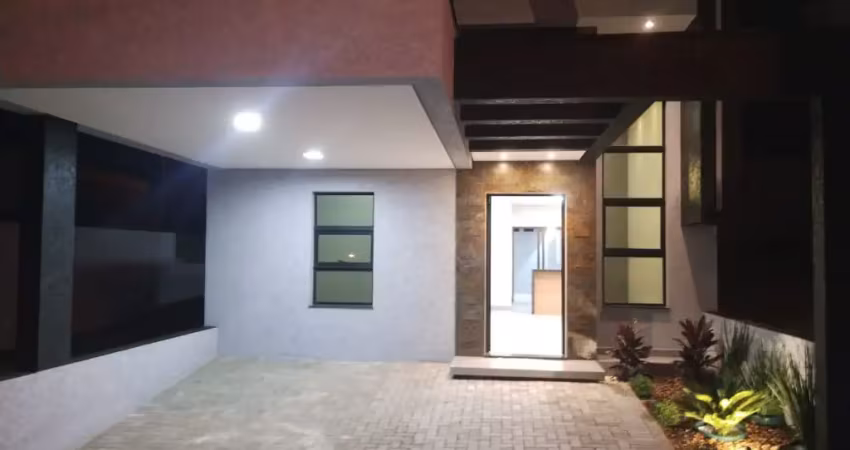 Casa nova - 3 dorms (1 suíte) - 118m² - acabamento de luxo - r$ 735.000'