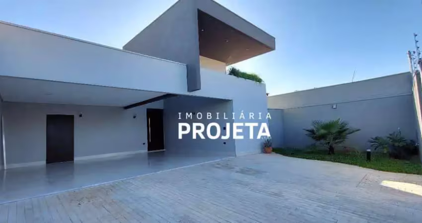 Casa com 3 dormitórios à venda, 219 m² por r$ 830.000,00 - parque cedral - presidente prudente/sp
