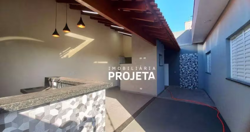 Casa com 3 dormitórios à venda, 125 m² por r$ 475.000 - residencial bongiovani - presidente prudente/sp