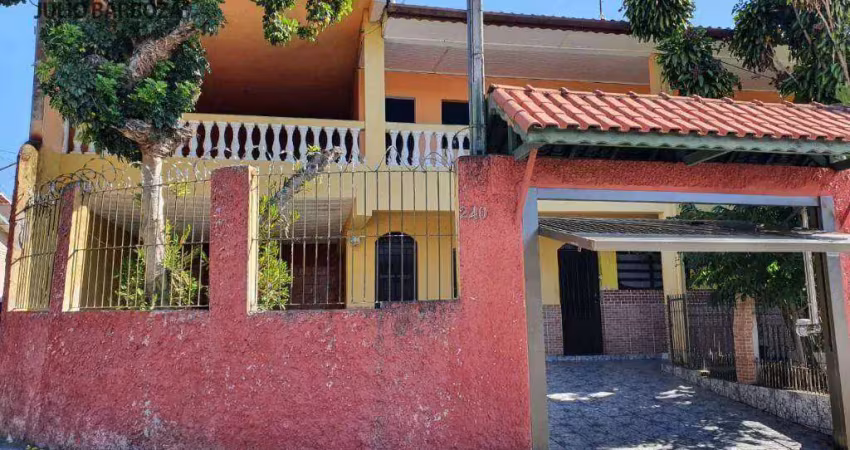 2 casas esquina + salão comercial à venda, 300 m² úteis por r$ 780.000 - vila santa maria - poá/sp