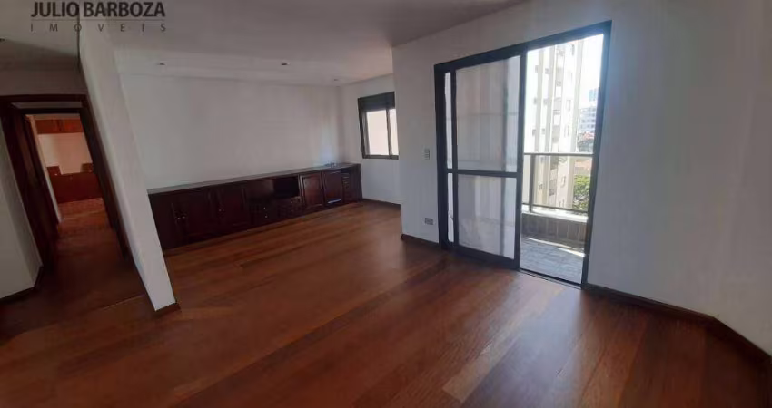 Apto no Brooklin, com 3 dormitórios, sendo 2 suítes, e 2 vagas de garagem