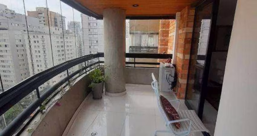 Apartamento com 3 dormitórios para alugar, 220 m² por R$ 21.308,00/mês - Vila Uberabinha - São Paulo/SP