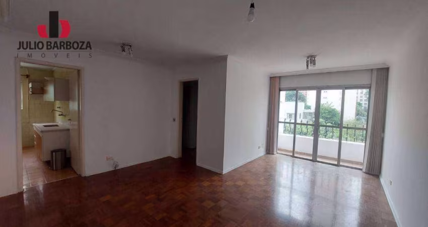 Apartamento em Moema pássaros, com 2 dormitórios, 1 vaga de garagem