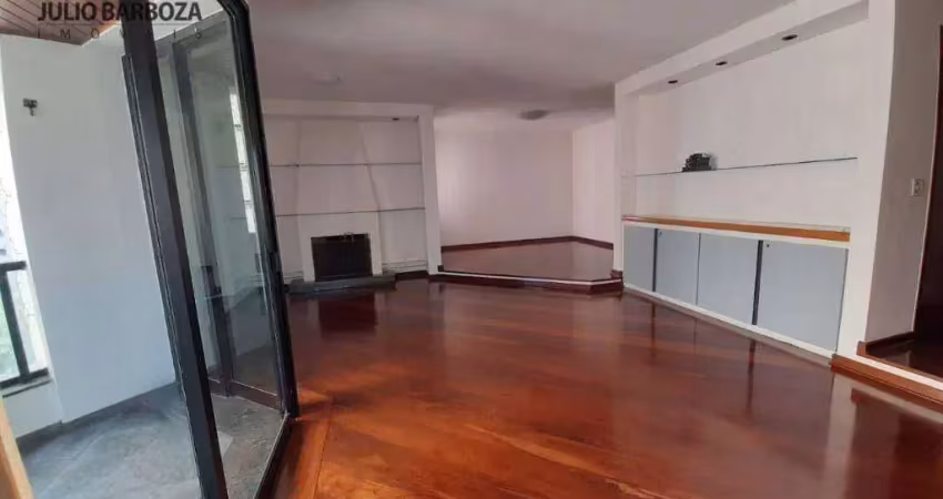 Apartamento com 3 dormitórios para alugar, 180 m² por r$ 10.907,00/mês - indianópolis - são paulo/sp