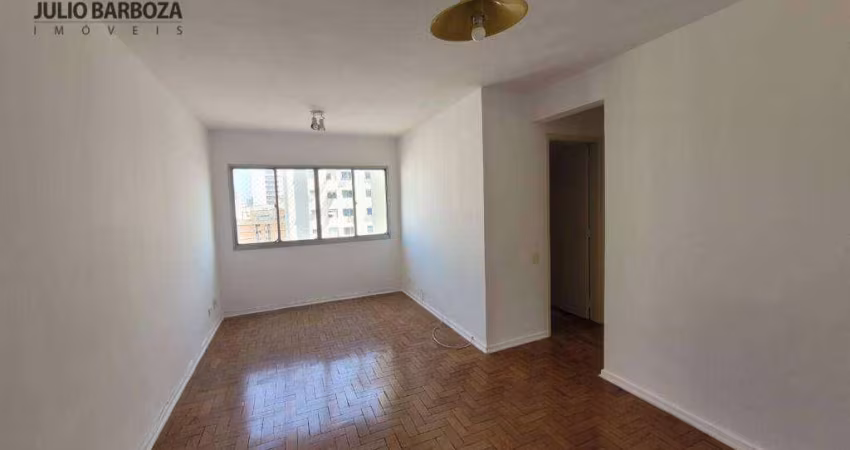 Apartamento com 1dormitório, mais 2ºopcional, 2 banheiros, 1 vaga de garagem, em Moema