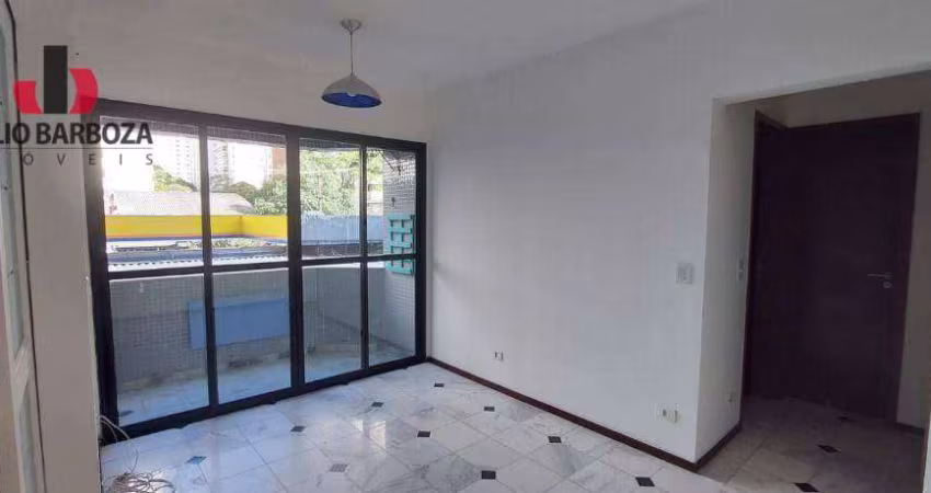 Apartamento em Moema pássaros, com 1 dormitório, 1 vaga de garagem, lazer total