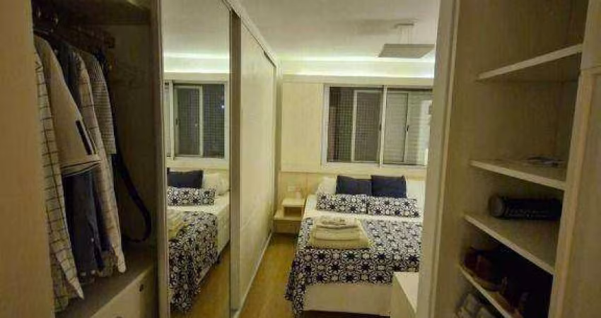 Apartamento com 3 dormitórios, sendo 1 suíte, 1 vaga de garagem, em Moema pássaros