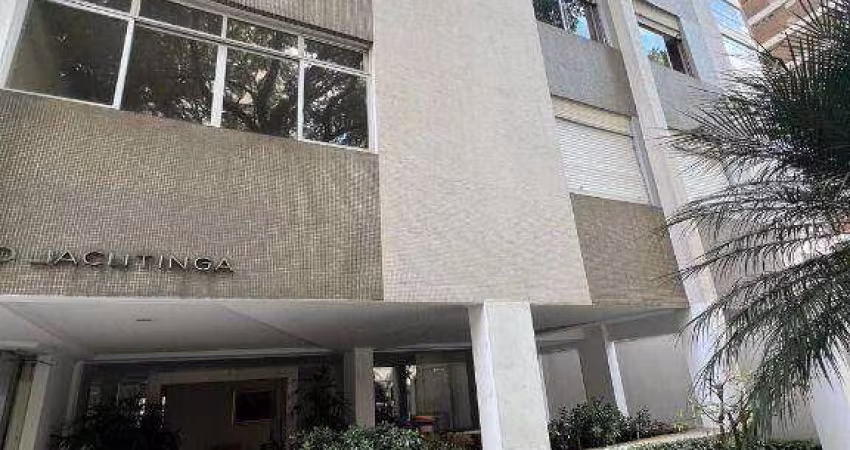 Apartamento com 3 dormitórios para alugar, 104 m² por R$ 6.308,75/mês - Moema - São Paulo/SP