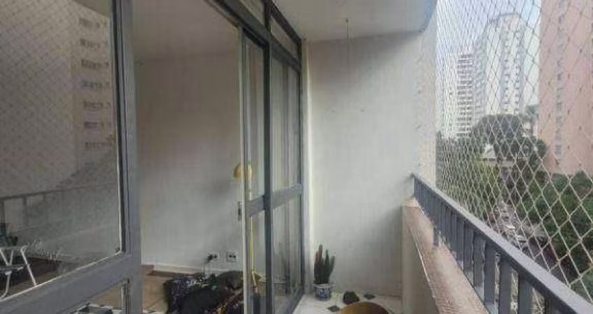 Apartamento em Moema pássaros com 103m², 3 dormitórios, 2 banheiros, sacada, e 1 vaga de garagem demarcada