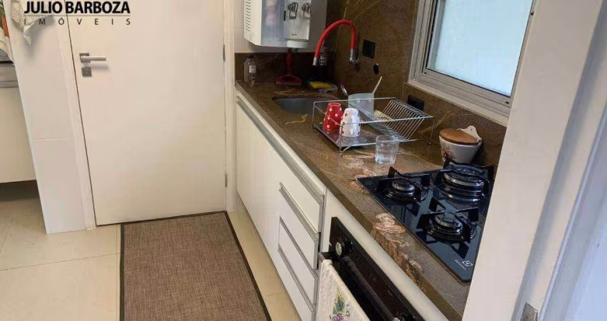 Apartamento no Brooklin novo, com 3 dormitórios, sendo 1 suíte, 98m² e  1vaga de garagem