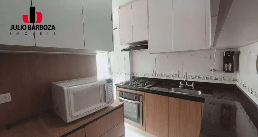 Apartamento semi mobiliado em moema, com 2 dormitórios, 2 banheiros, e 1 vaga de garagem