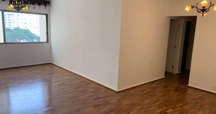 Apartamento em moema pássaros, 106m²com 2 dormitóriosº opcional, 1 vaga de garagem, mais 3