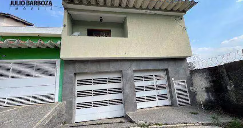 Sobrado com 2 dormitórios para alugar, 100 m² por r$ 2.784,00/mês - jardim aliança - guarulhos/sp
