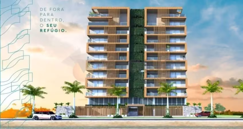 Apartamento com 3 dormitórios à venda, 118 m² por r$ 1.143.000,00 - jardim britânia - caraguatatuba/sp