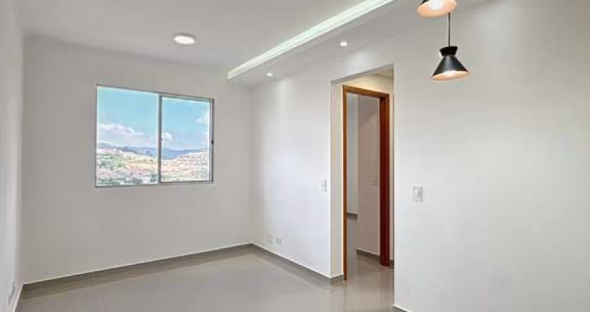 Apartamento com 2 quartos, 1 vaga e vista livre na Rua Nova Andradina
