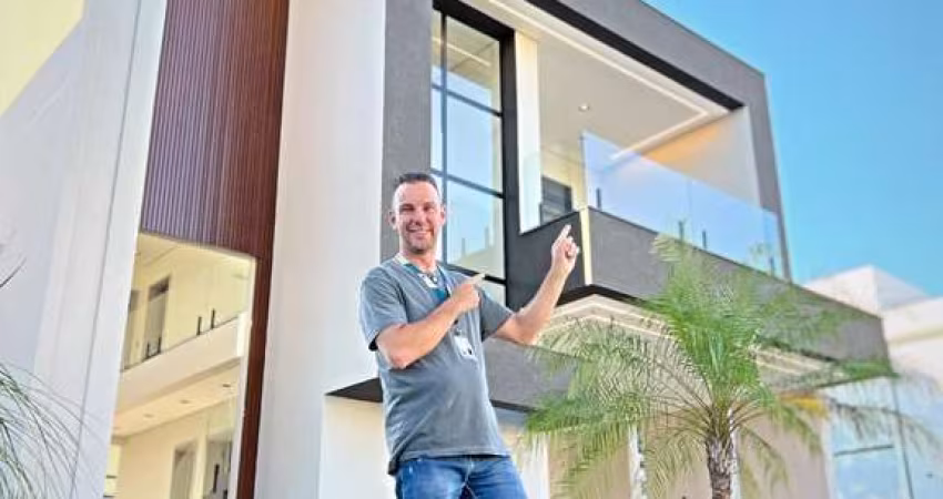Casa de alto padrão em Bragança Paulista no Campos do Conde – 4 suítes