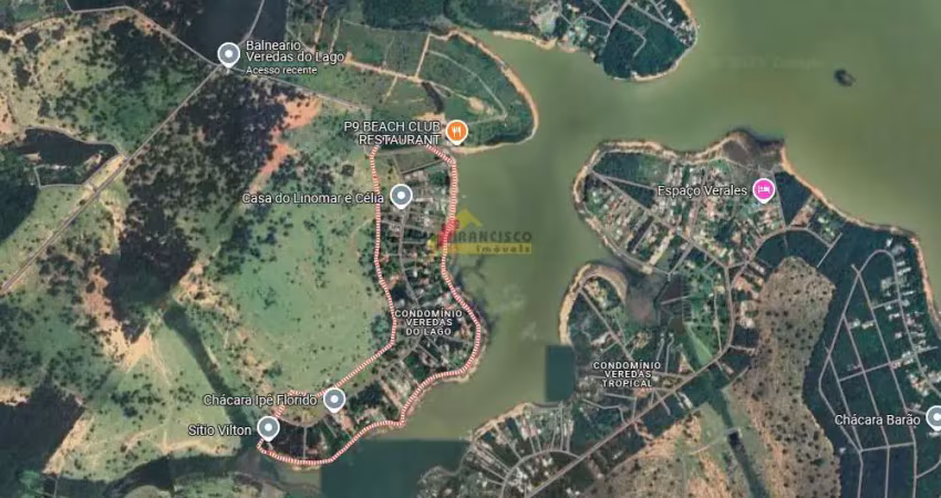 Lote à venda, condomínio balneário veredas do lago - claudio/mg