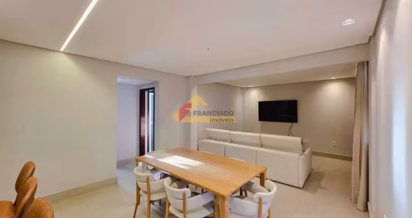 Apartamento à venda, 3 quartos, 1 suíte, 2 vagas, ipiranga - divinópolis/mg