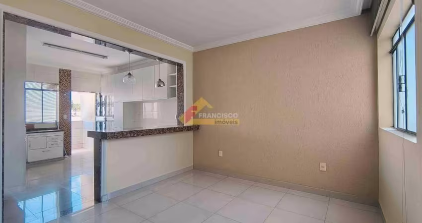 Apartamento para aluguel, 3 quartos, 1 suíte, 1 vaga, Ipiranga - Divinópolis/MG