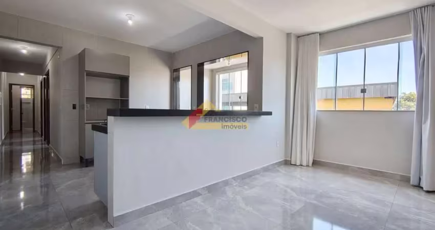Apartamento para aluguel, 3 quartos, 1 suíte, 2 vagas, santa clara - divinópolis/mg