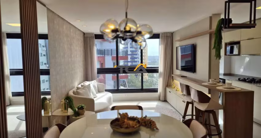 Apartamento no edifício freedon 02 dormitórios mobiliado e decorado