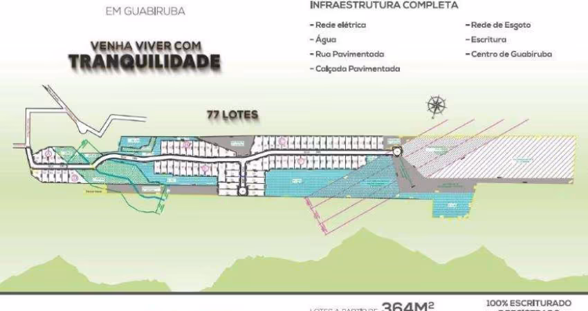 Terreno para Venda em Guabiruba, CENTRO