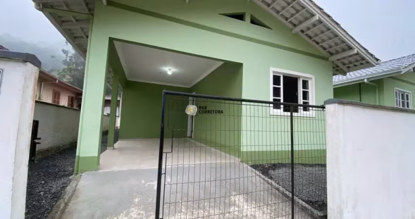 Casa para locação em brusque, são pedro, 3 dormitórios, 1 banheiro, 1 vaga