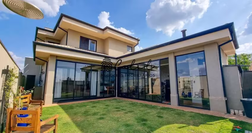 Condominio reserva san pedro - casa com 3 suítes à venda por r$ 1.250.000 - bonfim paulista - ribeirão preto/sp