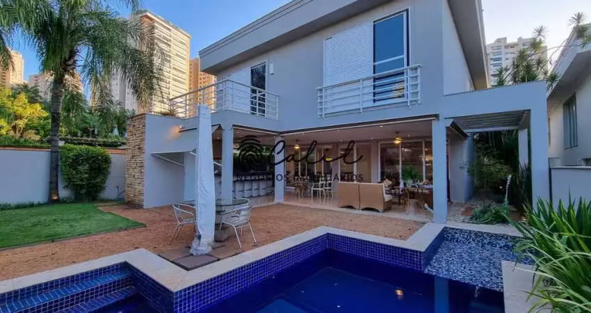 Condomínio magnólia - casa com 4 dormitórios à venda, 430 m² por r$ 3.100.000,00 - jardim botânico - ribeirão preto/sp