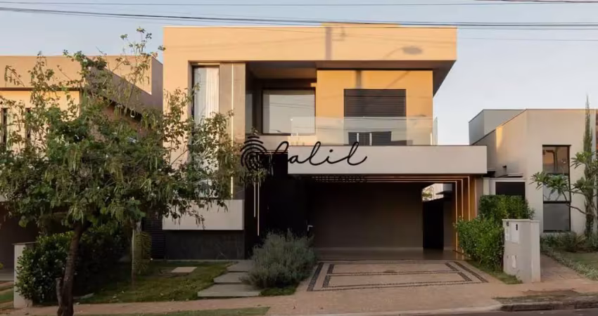 Condomínio quinta dos ventos - sobrado à venda no condomínio quinta dos ventos – 4 suítes, gourmet e piscina