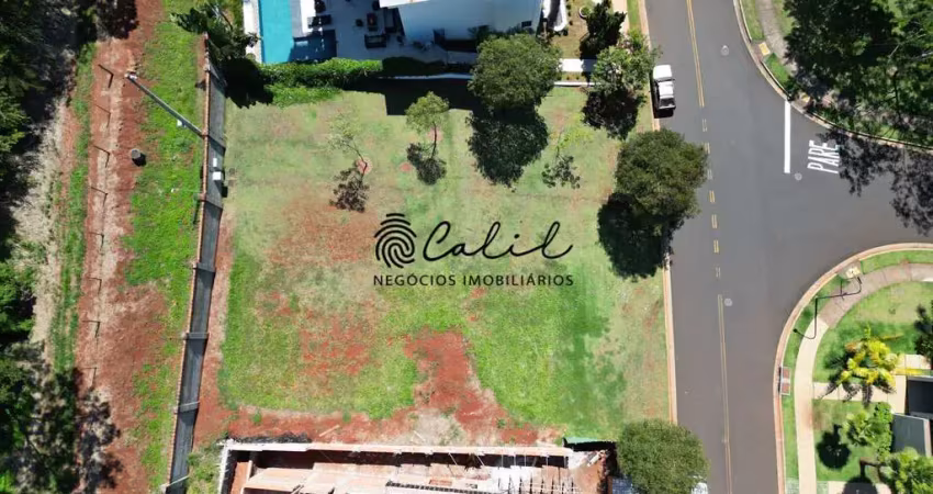 Alphaville iii - terreno em aclive com 528m² com área verde permanente ao lado, à venda por r$ 810.000,00, alphaville iii, ribeirão preto/sp