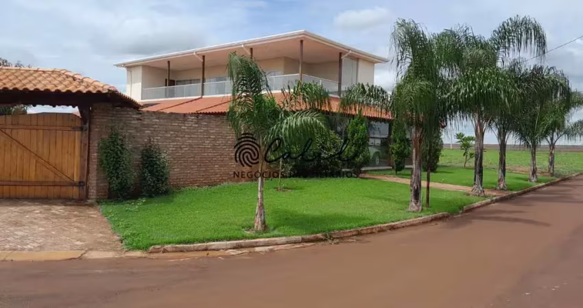 Condomínio residencial rio grande - sobrado em condomínio náutico com 6 suítes, 500m² à venda por r$ 1.500.000,00 - condomínio res. rio grande, miguelópolis/sp