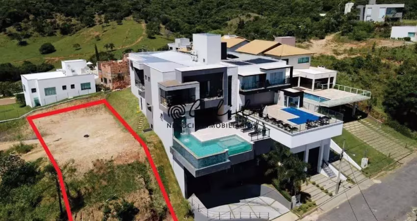 Pontal das escarpas - terreno à venda, 554 m² por r$ 400.000,00 - centro - capitólio/mg
