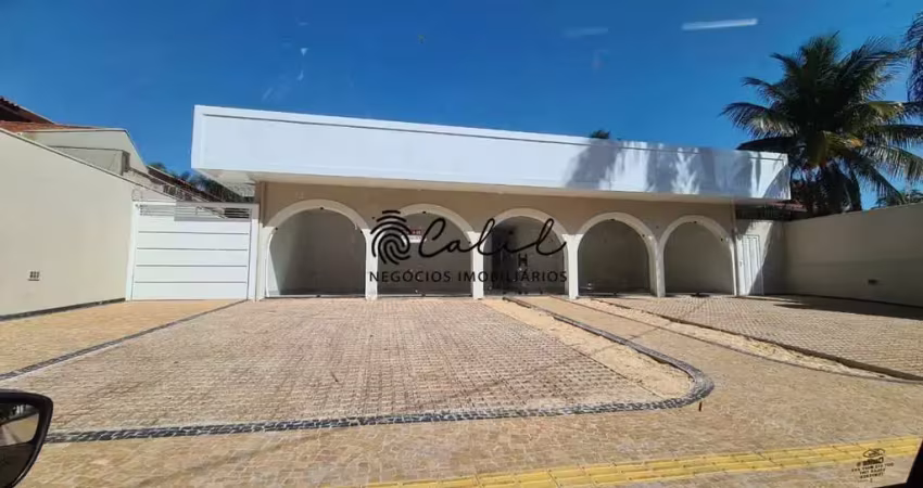 Casa comercial com 320m², 7 salas, 17 vagas para locação por r$ 12.000,00 - jardim canadá, ribeirão preto/sp