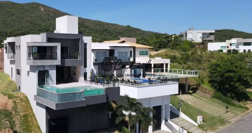 Pontal das escarpas - casa com 8 dormitórios à venda, 511 m² por r$ 4.200.000,00 - centro - capitólio/mg