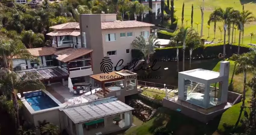 Rua das gaveas - mansão com 6 suítes, 1200m² à venda por r$ 5.900.000,00 - capitólio/mg