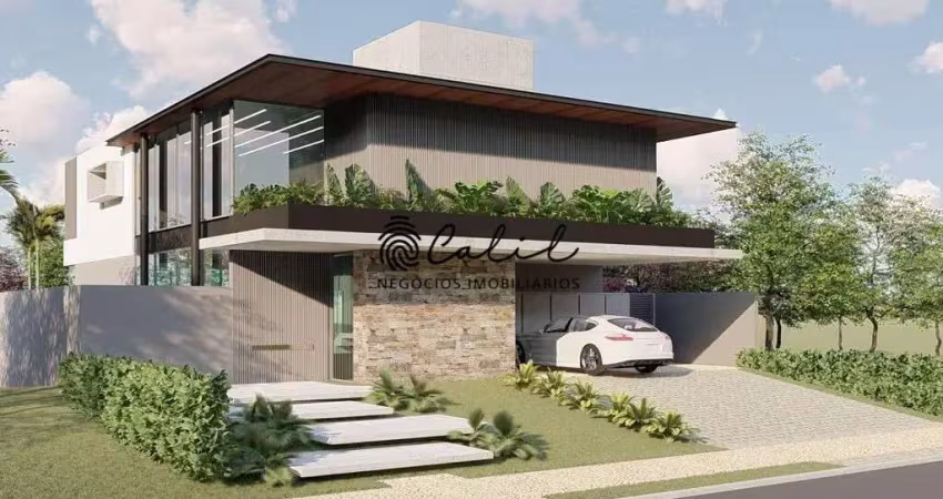 Alphaville i - casa com 4 dormitórios à venda, 395 m² por r$ 3.400.000,00 - alphaville - ribeirão preto/sp