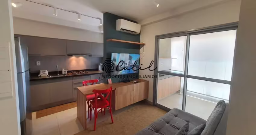 Fiusa one - apartamento studio mobiliado, com 59,95m² para locação por r$ 4.000,00 - edifício fiusa one, ribeirão preto/sp