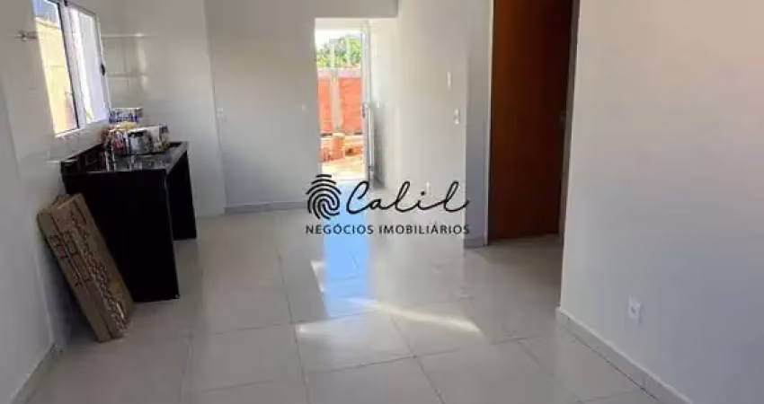 Casa nova com 2 quartos e pé direito alto à venda por r$ 199.900,00 - brodowski/sp