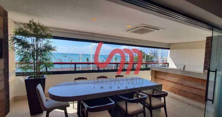 Apartamento a venda no condomínio mar del leste - beira mar