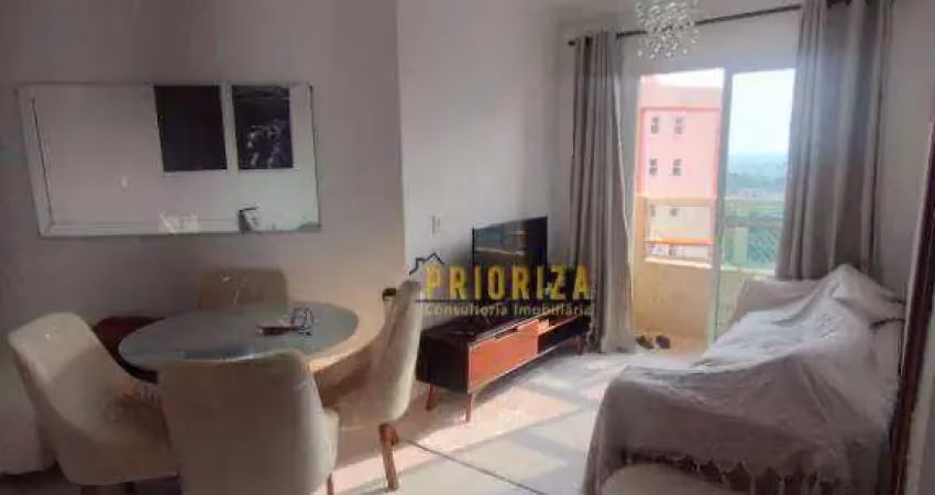 Lindo apartamento mobiliado com 2 dormitórios à venda, 64 m² por R$ 480.000 - Condomínio Residencial Aspen - Sorocaba/SP