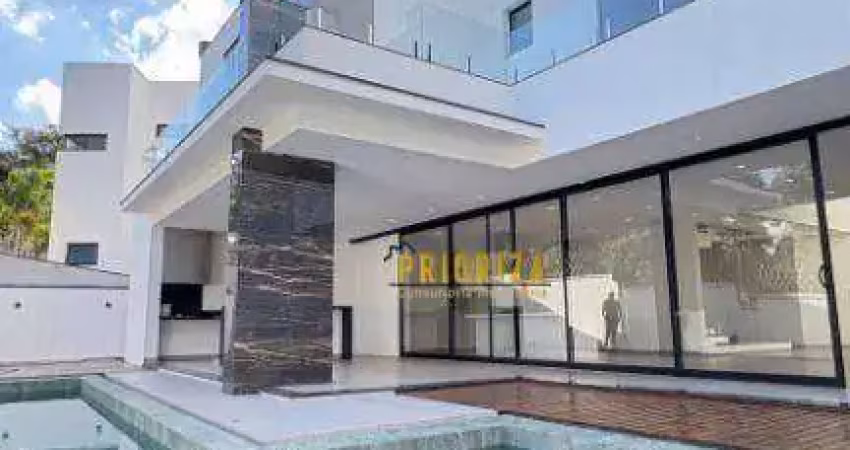 Casa com 3 dormitórios à venda, 400 m² por r$ 3.900.000,00 - alphaville nova esplanada i - votorantim/sp