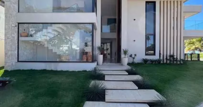 Casa alto padrão para venda em camaçari, guarajuba, 8 dormitórios, 5 suítes, 8 banheiros, 4 vagas