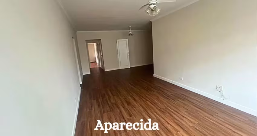 Apartamento com 124m² à venda na aparecida – santos/sp