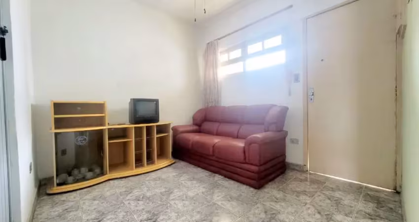 Apartamento 1 quadra da praia – santos | 1 dormitório com garagem | r$ 350.000