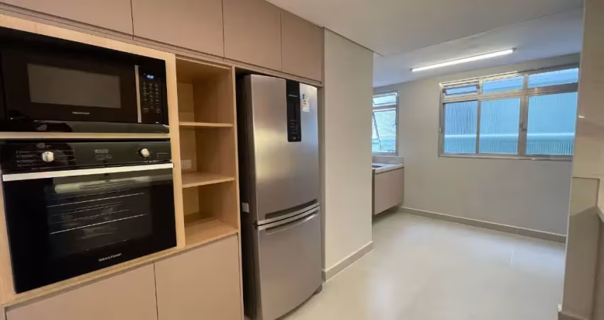 Apartamento à venda, 2 quartos, 1 suíte e closet, no gonzaga, em santos/sp - (porteira fechada)