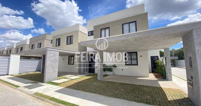 Casa de 4/4 sendo 3 suítes no sim - Condomínio Esmeralda Leste