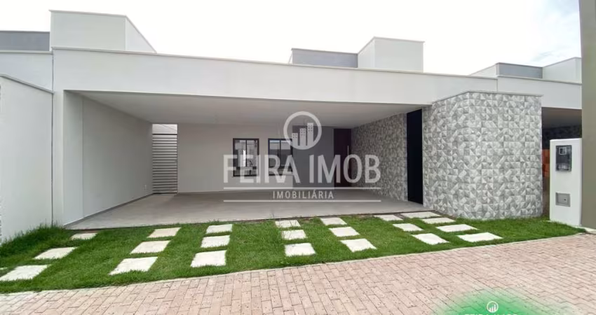Casa 3/4 com suíte no Trend Residence com Espaço Gourmet